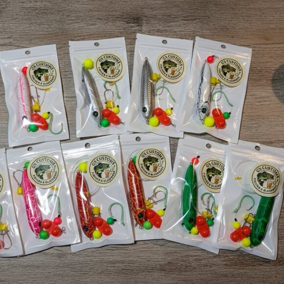 Catfish Rig Hand Tied and Proven To Work - Pre Tied Tackle To Catch Big Fish - Picture 1 of 6